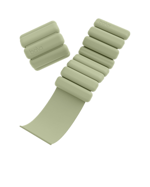 Bala Bangles Enkel- En Polsgewicht - Sage/Groen - 2 X 1 Kg