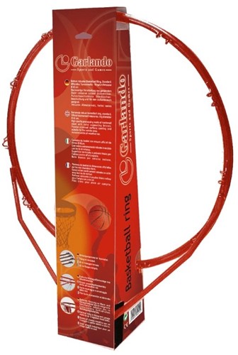 Garlando Basketbalring 45 cm - Incl. Montageset en Net