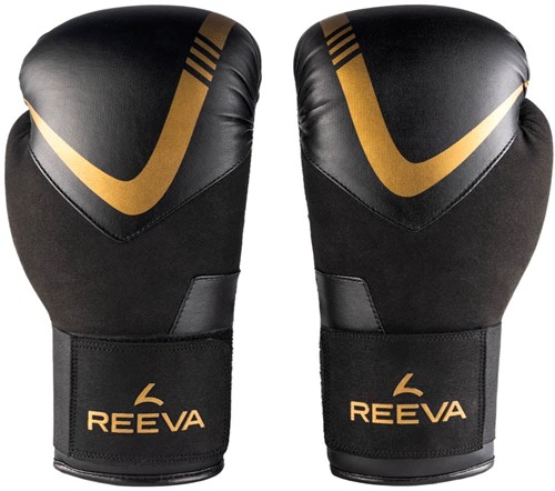 Reeva Bokshandschoenen - Leer - Goud-2