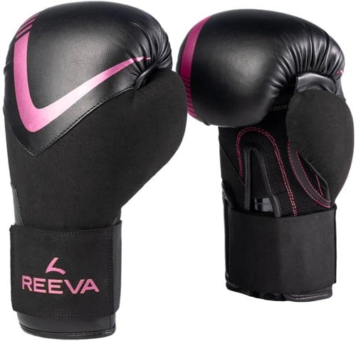 Reeva Bokshandschoenen - Leer - Roze