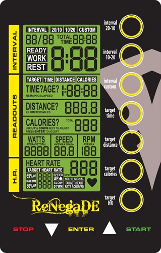 Evocardio Renegade AB100 Air Bike 