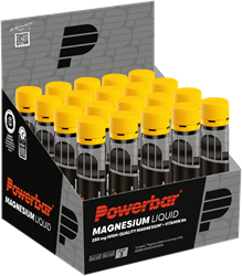 Powerbar Black Line Magnésium Liquid- 20 x 25 ml Ampoules