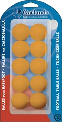 Garlando Ballons de baby-foot - Orange - 10 pièces