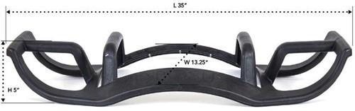Bosu Helm / Planche de Push-Up - Noir-3