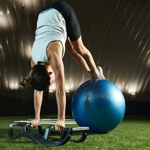 Bosu Helm / Push-Up Bar - model