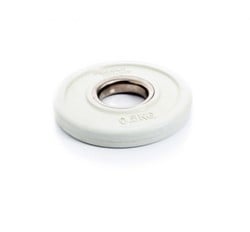 Muscle Power Fractional Olympic Bumper Plate - Halterschijf - 50 mm - 0,5 kg