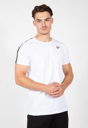 Gorilla Wear Chester T-shirt - Wit/Zwart