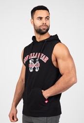 Gorilla Wear Chico T-shirt sans Manches avec Capuche - Noir
