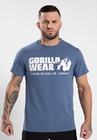Gorilla Wear Classic T-shirt - Coronet Blauw - L
