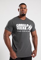 Gorilla Wear Classic T-shirt - Donkergrijs - 4XL