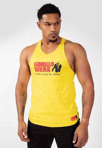 Gorilla Wear Classic Tank Top - Geel
