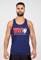 Gorilla Wear Classic Training Tank Top - Marine blauw - 4XL