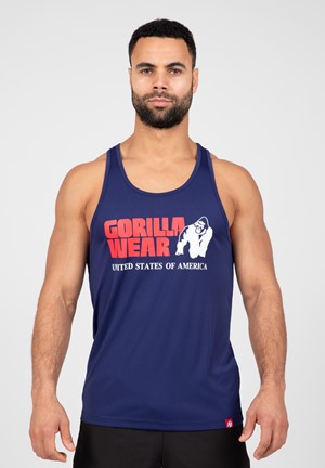 Gorilla Wear Classic Training Tank Top - Marine Blauw - Xl