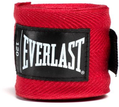 Everlast Core Hand Wraps - Rood - 305 cm