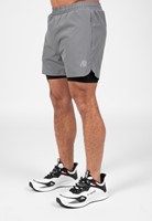 Gorilla Wear Cortez 2-in-1 Shorts - Antraciet - S