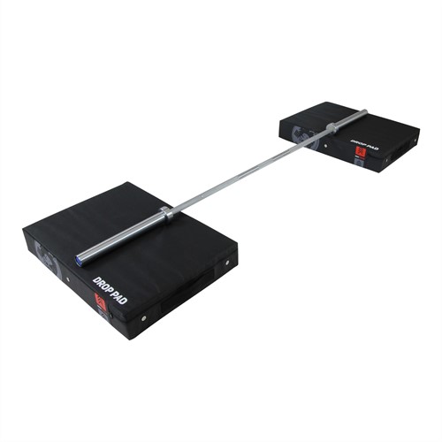 Lifemaxx Crossmaxx Drop Pad Set voor Halterstangen-3