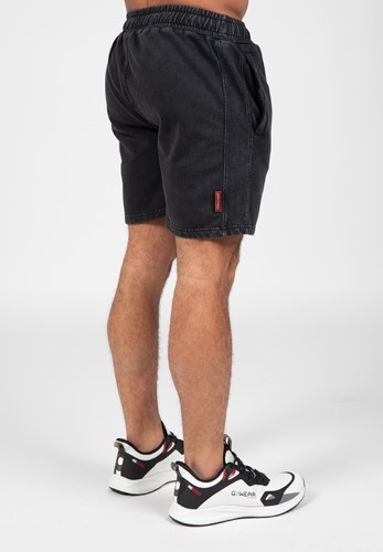 Gorilla Wear Curtis Short Joggers - Washed Gray-2