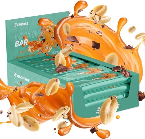 Empose Nutrition Protein Bar - Caramel Nut Explosion - 12 x 60 gr-2