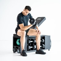 Lifemaxx Ronde PU Dumbbell Set - 2 x 50 kg-3
