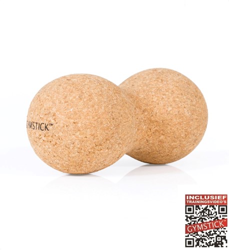 Gymstick Active Fascia Doubleball Kurk - Pinda Bal