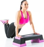 Gymstick Fitness Step - Aerobic Stepper - Met trainingsvideo-3