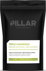 PILLAR Performance Triple Magnesium Poeder - 200 gr - Pineapple & Coconut