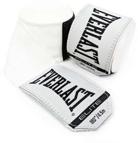 Everlast Elite Hand Wraps - Wit - 457 cm