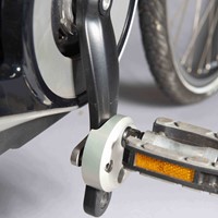 FOM Crankverkorter - Pedaalarm Voor Links & Rechts - Per Stuk - Zilver Aluminium