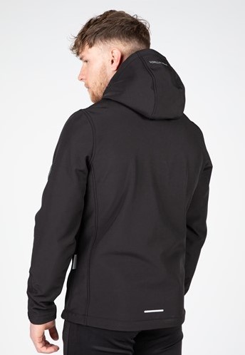 Gorilla Wear Foster Softshell Jas - Zwart - XL-2