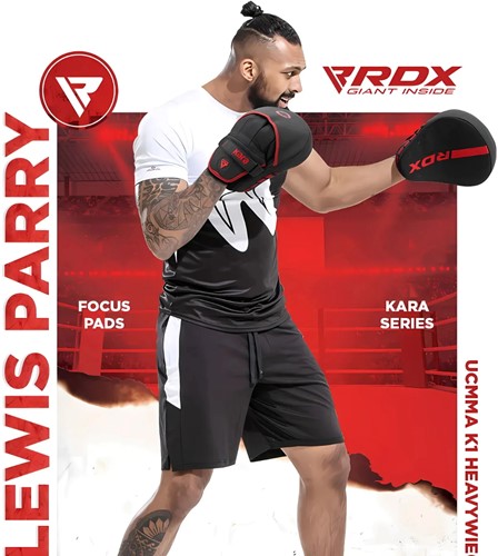 RDX Sports Focus Pads Infographic Lewis Parry