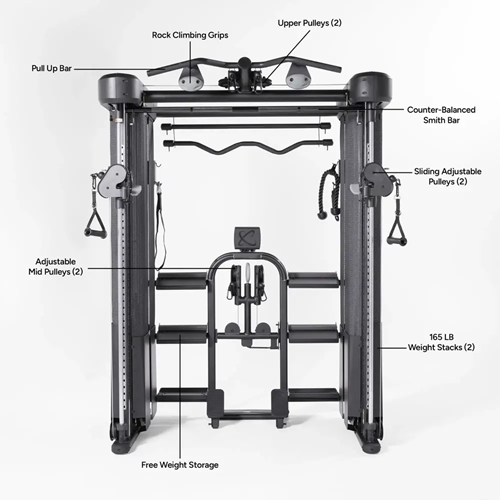 Inspire Series FT2 Pro Smith Machine - Functional Trainer-3