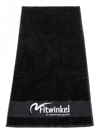 Fitwinkel Handdoek - 100 x 50 cm - Zwart-2