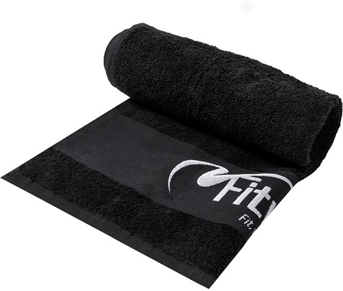 Fitwinkel Handdoek - 100 x 50 cm - Zwart-3