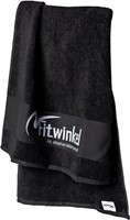 Fitwinkel Handdoek - 100 x 50 cm - Zwart