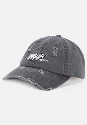 Gorilla Wear Galway Distressed Cap - Pet - Washed Grijs