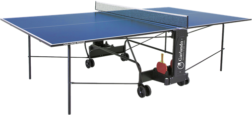 Garlando Tafeltennistafel Challenge Indoor - Inklapbaar