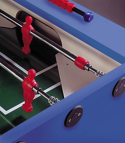 Garlando G-2000 Tafelvoetbal - Doorlopende stangen - Blauw-2