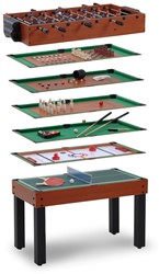 Garlando Table de jeu Multi-12 - Tiges télescopiques