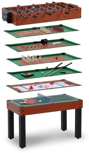 Garlando Multi-12 Speeltafel - Telescopische Stangen