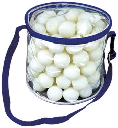 Jeu de balles de tennis de table Garlando - 100 balles de ping-pong