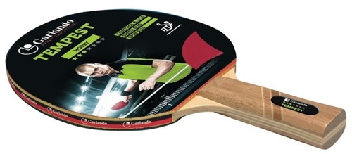 Garlando Tempest Tafeltennis Bat - 3 Star - Bat voor Hobby
