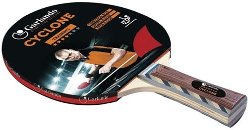 Garlando Twister Tafeltennis Bat - 5 Star - Bat voor training