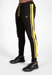 Gorilla Wear Banks Sweatpants - Noir/Yellow