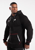 Gorilla Wear Georgia Zipped Hoodie - Zwart - L