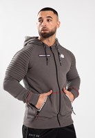 Gorilla Wear Georgia Zipped Hoodie - Grijs - M