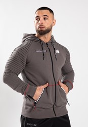 Gorilla Wear Georgia Zipped Hoodie - Gris