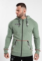 Gorilla Wear Georgia Zipped Hoodie - Groen - L