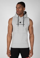Gorilla Wear Lincoln Sleeveless Hoodie - Gris