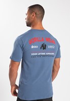 Gorilla Wear Warren T-shirt - Coronet Blauw - M