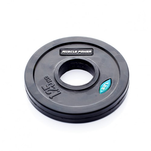 Muscle Power Rubberen Halterschijf - 50 mm - 1.25 kg